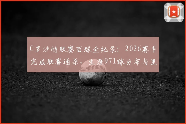 C罗沙特联赛百球全纪录：2026赛季完成联赛通杀，生涯971球分布与里程碑深度回顾